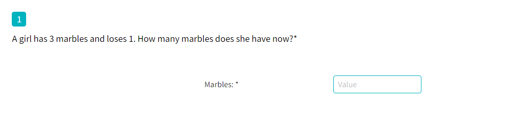 An attention-checking question in the middle of a survey to keep survey participant’s attention for high quality survey data