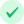 Green checkmark